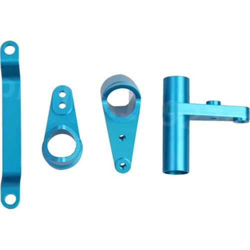 HSP 860020 60014 Upgrade Parts Aluminium Alloy Steering /Saver Complete For RC Car 1/8 Remote Monster Truck Nitro Power 94762