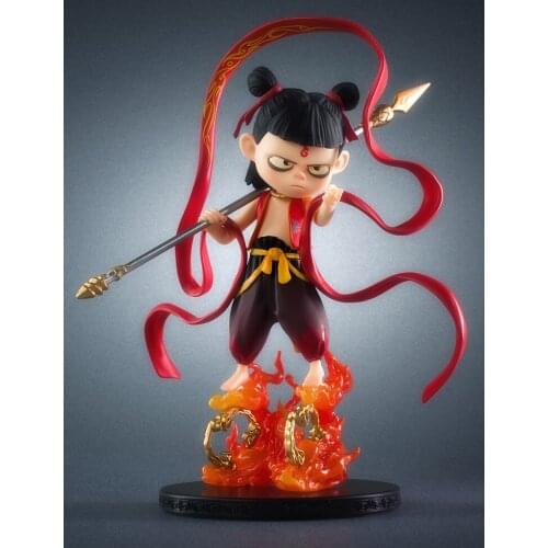 Nezhas Demon Child Comes to the World Ao Bing Li Jing Madam Yin Taiyi Real Man Enchantment Beast Model
