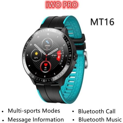MT16 Sport Smart Watch Bluetooth Call Thermometer Weather Heart Rate Monitor Blood Pressure Men Women Smartwatch pk HUAWEI
