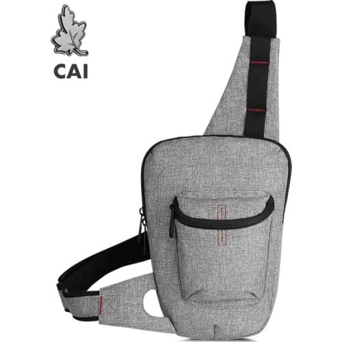CAI Messenger Shoulder Back Fashion Bag Tablet Waterproof Crossbody Sling Chest Bags & Luggage For Women Men Handbag Anti-Theft