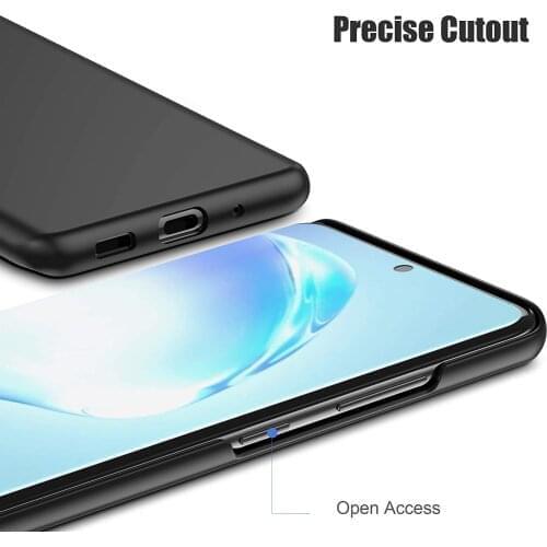 Super Hard Case For Samsung Galaxy S20 Plus Matte Black Ultra-thin PC Phone Cases For Galaxy S20 Plus Luxury Plastic Cover Case