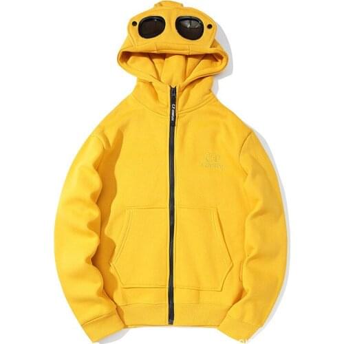 All-Match Blouse Glasses Cardigan Plus Fleece 2021 Autumn New Hooded Coat Loose