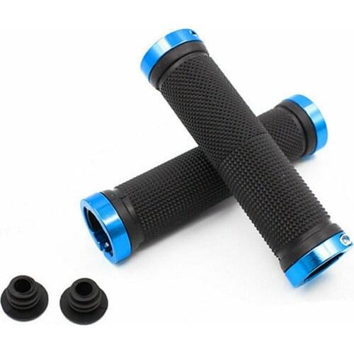 2pcs Bicycle Grips Universal Straight Handle Cover for Bicycle Handlebar Anti-skid MTB Non-slip Rubber Grip Bicycle Accessories