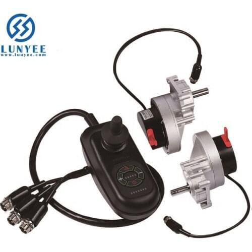 24v 200w Brush DC Gear Electric Wheelchair Motors with Joystick Controller