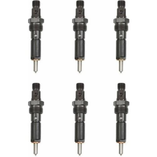 6pcs Performance Injectors 0432133864 For BOSCH 300 Marine 1994-1998 Dodge 5.9L 12V Cummins 50HP