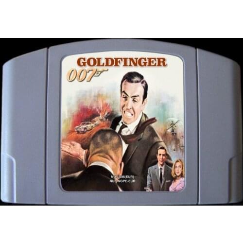 64 Bit Games ** GOLDFINGER 007 ( PAL Europe Version!! The Hack of the Goldeneye!! )