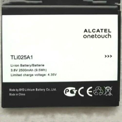 2500mAh battery For Alcatel OneTouch POP 4 OT-5051X/OT-5051D/5051X/5051D/TLi025A1 Batteries + track code