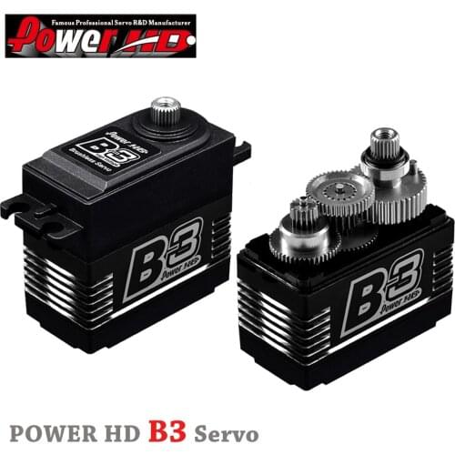 1pcs Power HD B3 30kg 7.4V Brushless Digital Servo with Metal Gears and Double Bearings