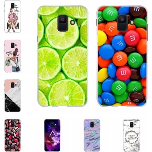TPU For Samsung A6 2018 Case Soft Silicone Back Cover For Samsung Galaxy A6 2018 A600 A600F Phone Case Funda Coque Capa Shells