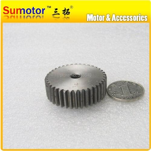 Spur Gear 1M 38T 38 Teeth Mod 1 Width 10mm Bore not large than 8.3mm Right teeth 45# steel CNC robot gear rack transmission