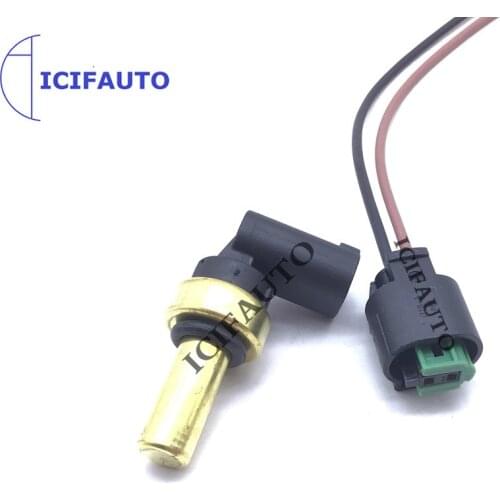 Coolant Temperature Sensor With Connector For Chevrolet Aveo Alfa Opel Astra Vectra Zafira Vauxhall 55563530 55353807 55591401