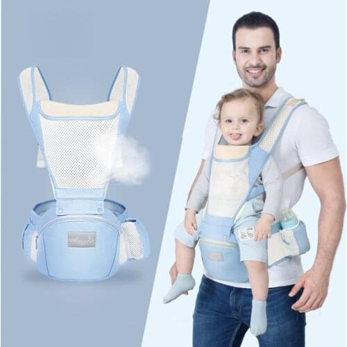 Baby sling front hugmultifunctional dual purpose portable childrens summer four seasons baby waist stool hip seat versatile