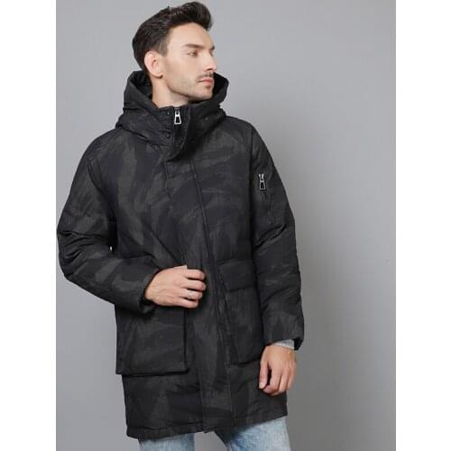 Long down jacket winter man fahsion