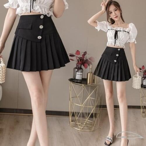 EFKGH Women's Pleated Skirts