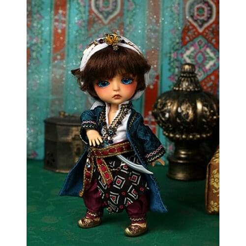 Flash sale!free shipping!free makeup&eyes!top quality bjd 1/8 baby doll lati Aladdin the Enchanted Lamp ver Lea tan yosd hot toy