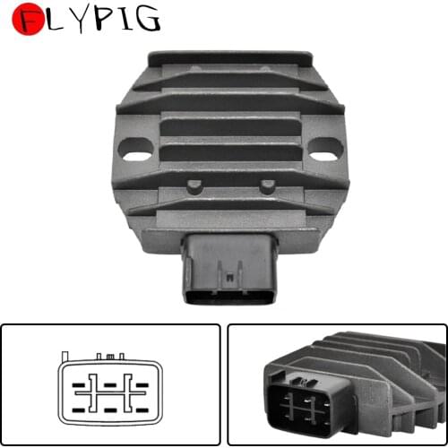 FLYPIG SH640E-11 12V Voltage Regulator Rectifier for Yamaha YFM 450 350 250 660 125 400 600 for Honda TRX250 TRX400 Engine Parts