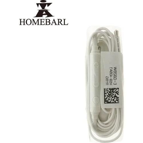 HOMEBARL Support High Quality,20Pcs/Lot J5 S4 S6 Headsets Earphones Braided Music Headphones Hands-free For Samsung Galaxy Mic