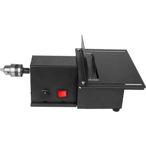 1800W Mini Table Saw 15000RPM Desktop Saw Electric Grinding Polishing Cutting Machine Adjustable Speed 41MM Cutting Depth