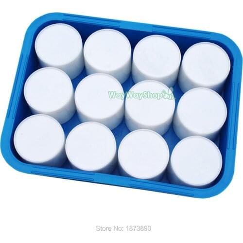 6 12 Storage Palettes Watercolor Colour Case Empty Kid Child Art Craft Paint DIY