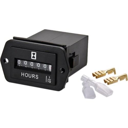 Industry Hour Meter for Marine Mill Tractors Boats Forklift Trucks Lift Diesel Engine Gasoline Engine AC 110-230V