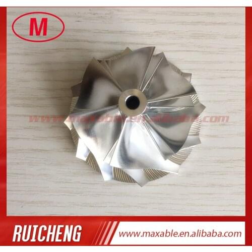 RHF5 6+6 blades 48.50/60.50mm high performance for turbo billet/milling/aluminum 2618 compressor wheel