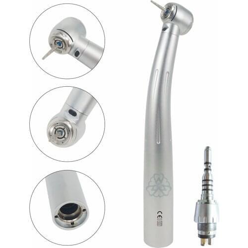 Compatible Kavo 6 Holes Dental Quick Coupler Fiber Optic LED High Speed Handpiece Close Cartridge NSK pana max plus