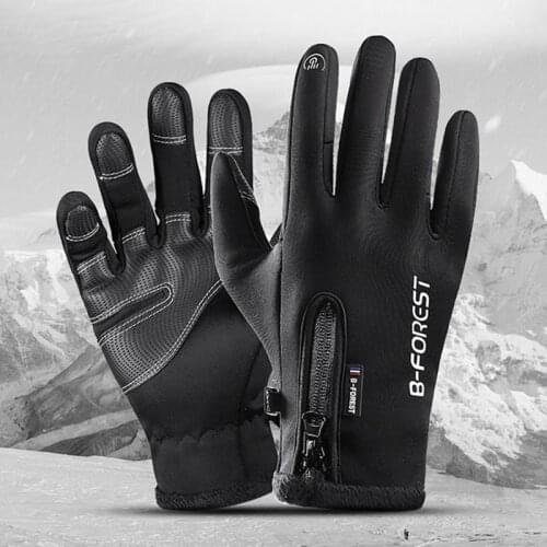 Outdoor riding gloves Unisex Touchscreen Winter Thermal Camping Hiking Motorcycle Sport Full Finger Gloves Ski gloves