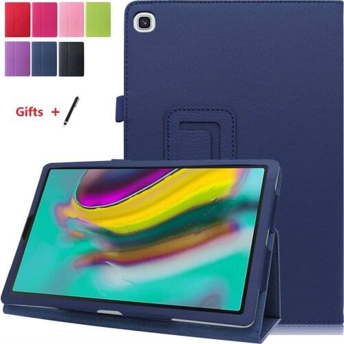 Ultra Slim Tablet Case for Samsung Galaxy Tab A7 10.5inch Magnetic Trifold Stand for SM-T500 SM-T505 SM-T507 + Free stylus