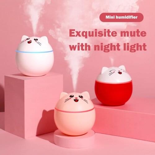 Air Humidifier Mini USB Home Office Car Portable Rechargeable Baby Moisturizing Silent Large Spray Mini Humidifier Air Diffuser