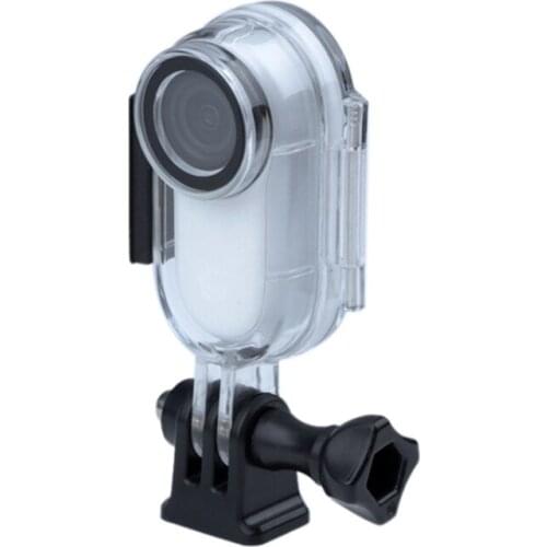 For Insta360 Go 2 Waterproof Shell Anti-Drop Diving Shell Thumb Camera Protective Shell Sports Camera Waterproof Shell