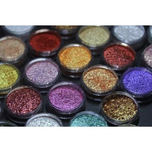 50g/bag Beautiful Colorful Highlight Shimmer Pigment Loose Powder Dust Safe to Use Eyeshadow Nail Lipstick Makeup Eyeshadow Soap