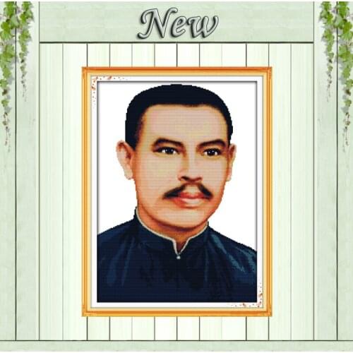 CHA-DIEP-CA-MAU paintings home decor counted printed on canvas DMC 11CT 14CT Chinese Cross Stitch kits embroidery needlework Set