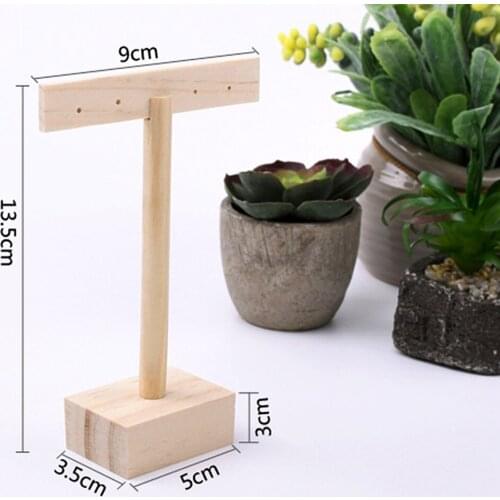 Wooden Jewellery Boxes Display / Plain Unfinished Wood Trinket Storage Box