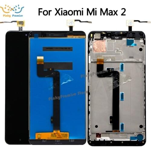 For XIAOMI MI MAX 2 LCD Max2 lcd display Touch Screen Digitizer with Frame Replacement Parts 1920*1080 for xiaomi mi max 2 lcd