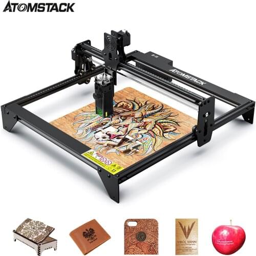 ATOMSTACK A5 M30 Laser Engraver DIY Laser Engraving Cuting Machine 410*400mm Full-metal Structure Upgraded Fixed-focus Laser
