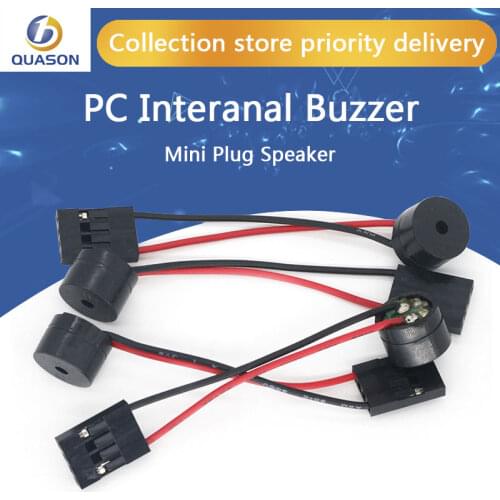 Mini Plug Speaker For PC Interanal BIOS Computer Motherboard Mini Onboard Case Buzzer Board Beep Alarm NEW