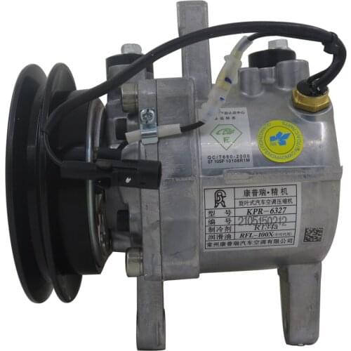 NEW Air Condition Compressor 3C581-50060 For Kubota Tractor M96 M110 M100X M6040 M8540 M9540 Loader SVL90 SVL75 447180-5090