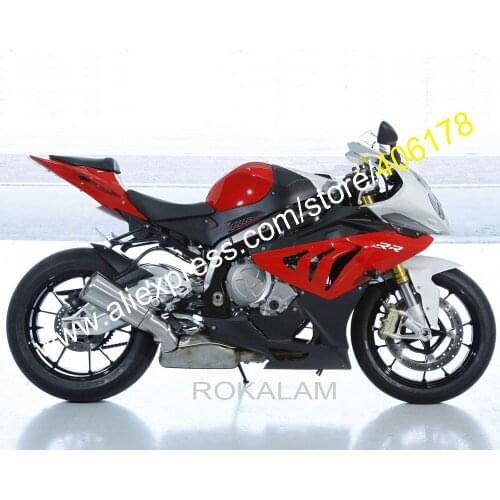 For BMW S1000RR Fairing S1000 RR S 1000RR S1000 RR 2010-2014 Red Black White Bodywork Fairings Kit (Injection Molding)