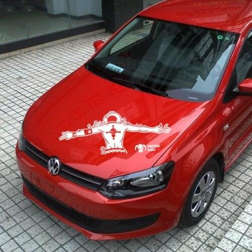 Personalized Custom ONE PIECE ACE Decoration Car Styling Funny Car Stickers on Hood Tail Door Personality Die Cut Vinyl Decals
