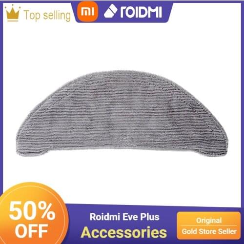 The mop spare parts can be replaced multiple times for the original Xiaomi Roidmi Eve plus robot vacuum cleaner parts accessory