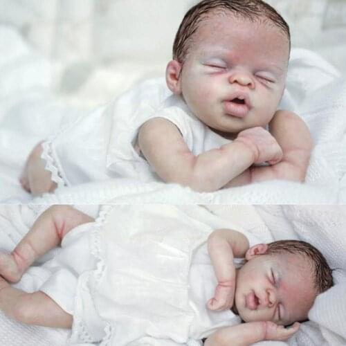 Silicone Reborn Doll Unassembled Parts Set 10 Inch Arm Leg Birthday Complete Childrens Gift Real Dolls Soft Lifelike Vinyl Q6F4