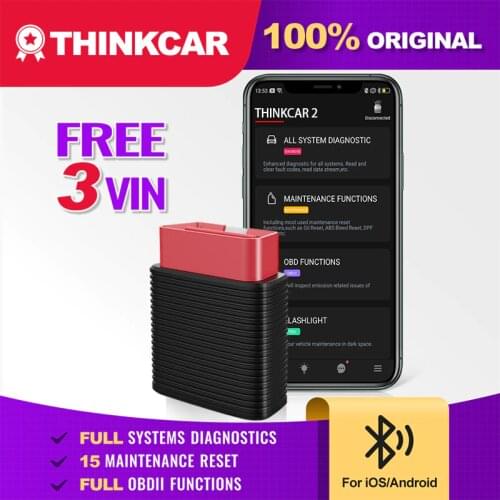 THINKCAR Thinkdriver Professional OBD2 Bluetooth for iOS Android Car Scanner OBD 2 Car Diagnostic Code Reader Automotive Tools