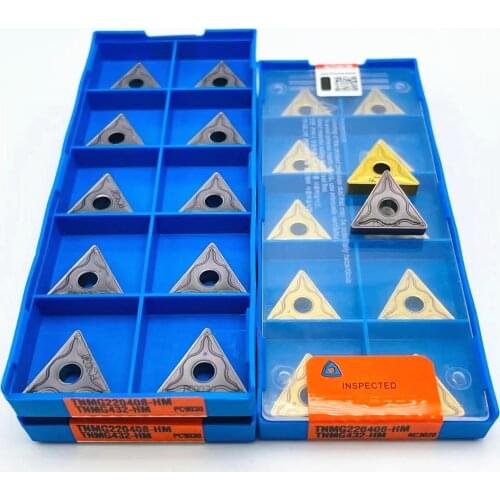 TNMG220408 HM NC3020 TNMG220408 HM PC9030 high quality KORLOY original external metal turning tool CNC turning insert