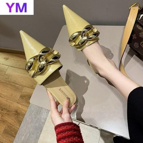 Sexy 2021 Women Fashion Spring Ladies Pointed Toe Flats Shallow Shoes Sandals Loafers Slip on Casual Zapatos De Mujer Plataforma
