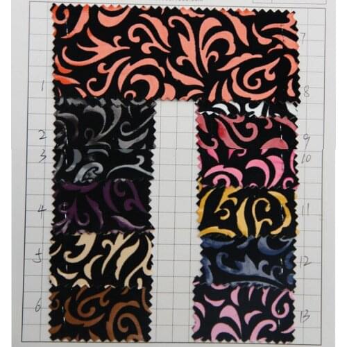 High quality handbag material Flocked flowers synthetic PU leather fabric/ shoes fabric furniture leather wholesale