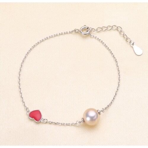 DIY pearl accessories 925 silver pearl jade bracelet empty hold fashion bracelet holder