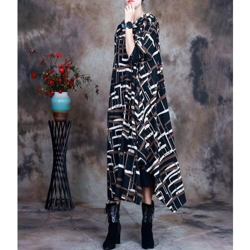 Women Loose Irregular Hooded Dress Ladies Autumn Spring Dress Female 2021 Dresses