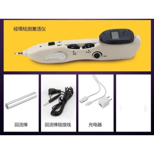 2016 LY-508b acu pen Point Detector Digital Display English Manual electronic acupuncture needle point stimulator tens massage