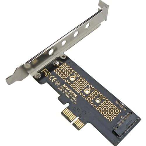 NVME M.2 Adapter NGFF M.2 SSD PCIE Adapter PCIE to M2 Adapter SSD M2 PCI-E M.2 Converter Card M Key Support 2230-2280 M2 SSD NEW
