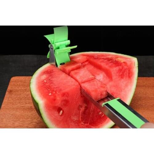 Wonderlife Cut watermelon artifact multi-function watermelon knife stainless steel fruit splitter windmill